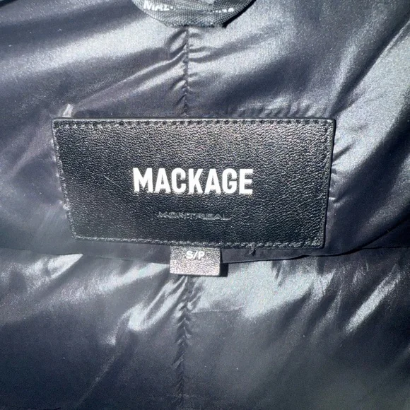 Mackage Women's Sleek Black Puffer Jacket